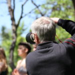 photographer during outdoor photo shoot