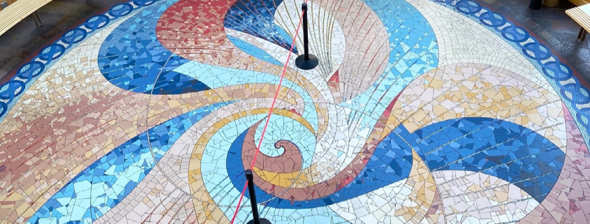Library Floor Mosaic