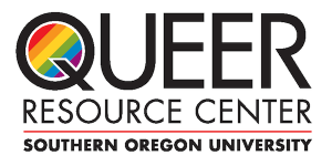 Logo for Queer Resource Center at Southern Oregon University